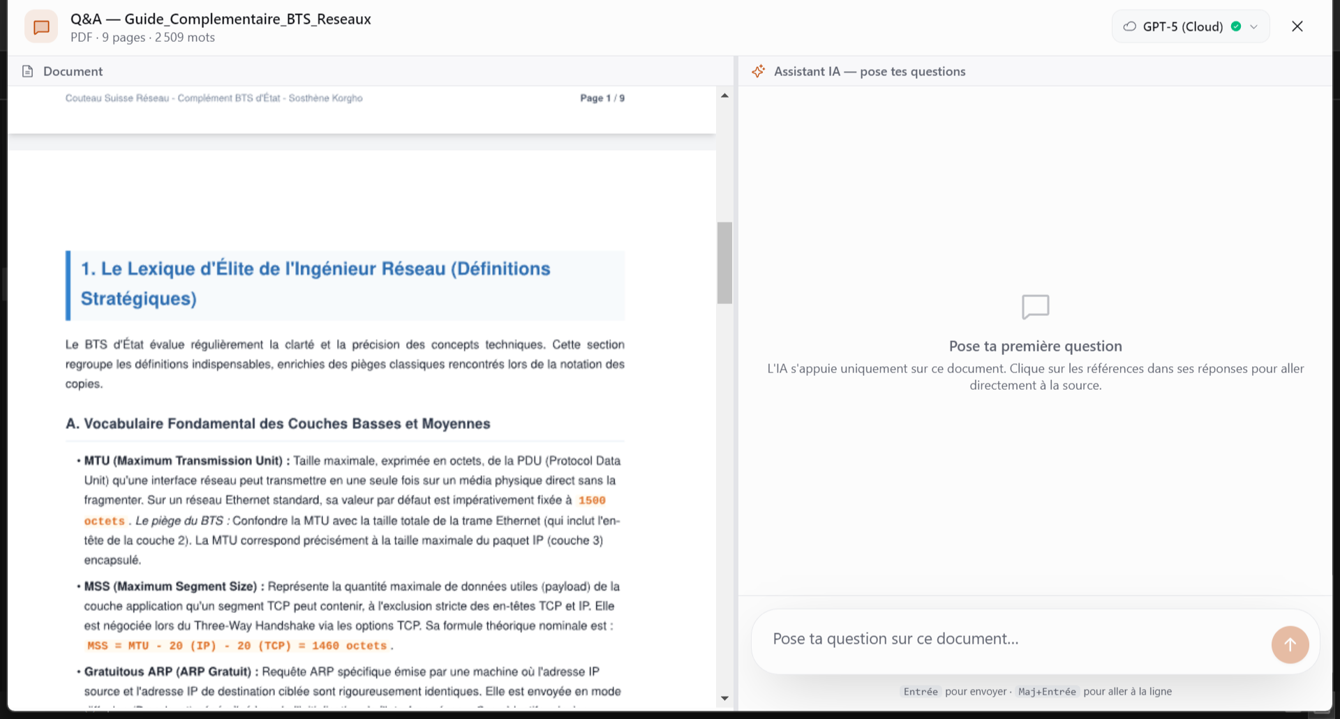 Questions & Réponses